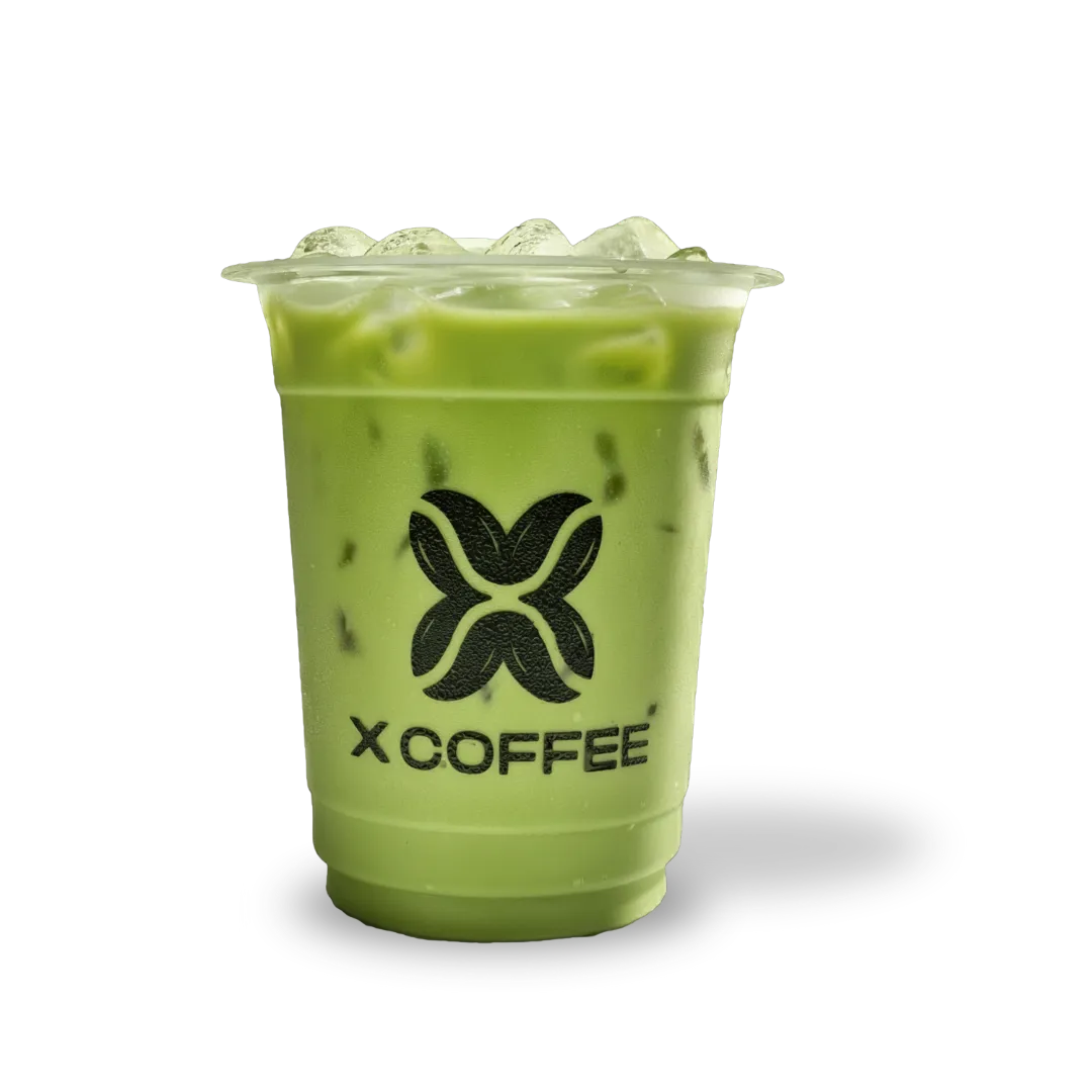 Matcha Ice Latte - xcoffee cianjur