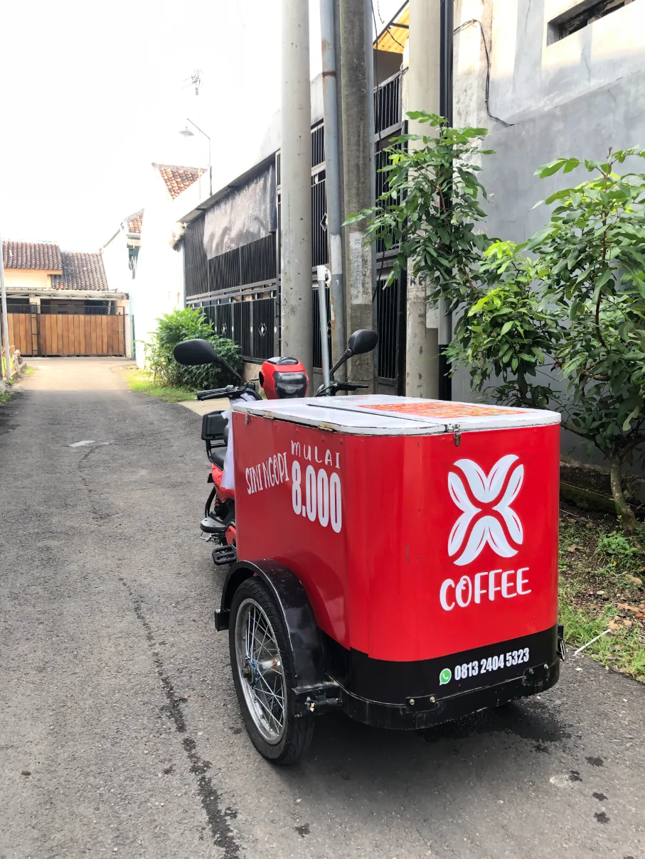 Awal mula XCoffee dengan gerobak